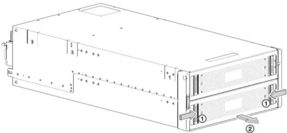 QUANTUM Xcellis QXS-424 - Opening a 5U84 Drawer - 2