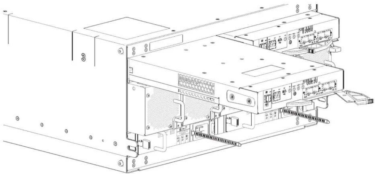 QUANTUM Xcellis QXS-424 - Removing a 5U84 RAID Controller or Expansion IOM - 3