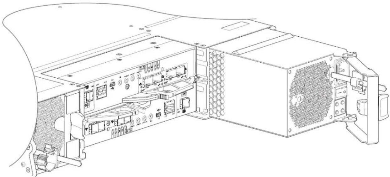 QUANTUM Xcellis QXS-424 - Removing a 2U PSU - 2