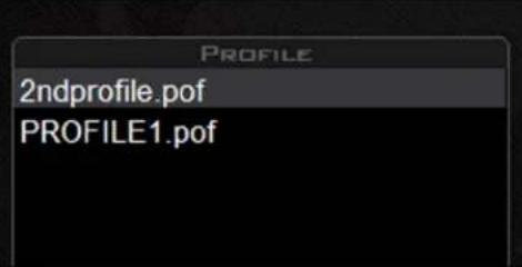PROFILE 2ndprofile.pof PROFILE1.pof