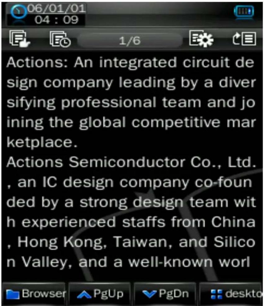 Actions: An integrated circuit design company leading by a diver sifying professional team and joining the global competitive marketplace. Actions Semiconductor Co., Ltd., an IC design company co-founded by a strong design team with experienced staffs from China, Hong Kong, Taiwan, and Silicon Valley, and a well-known worl Browser PgUp PgDn desktop