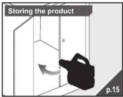 Storing the product p.15