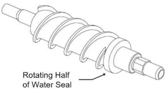 Rotating Half of Water Seal