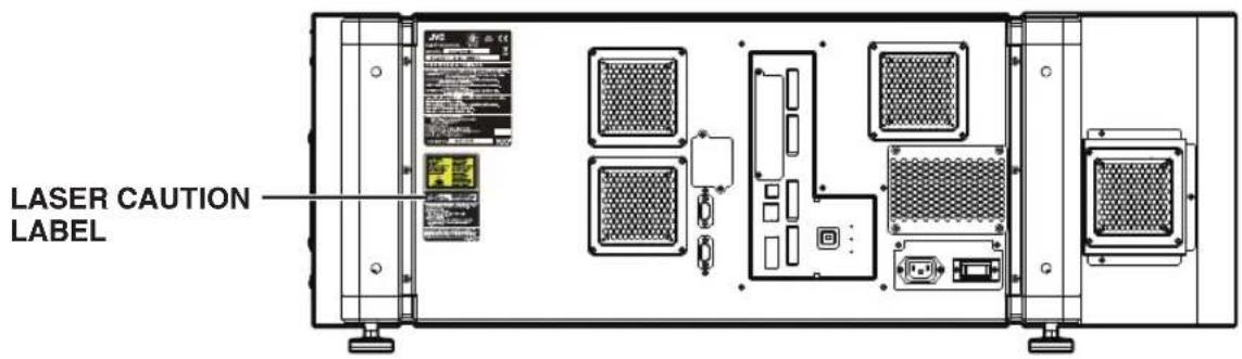 LASER CAUTION LABEL