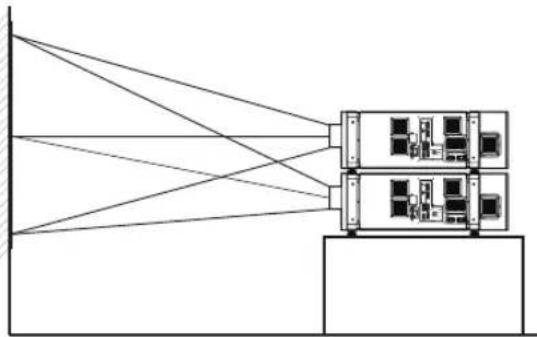 JVC DLA-VS4010 - Projecting images by stacking projectors - 1