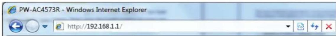 PW-AC4573R - Windows Internet Explorer http://192.168.1.1/