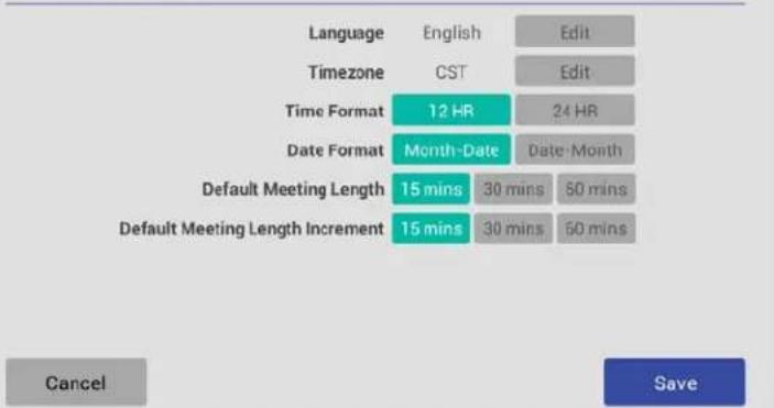AMX Acendo Book ACB-2107 - Viewing/Editing Localization Settings - 1