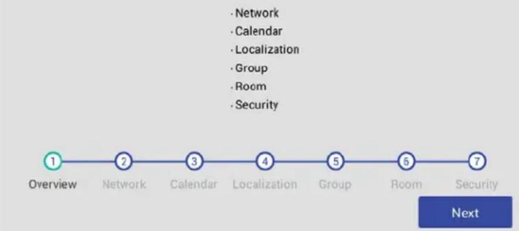 AMX Acendo Book ACB-2107 - SCHEDULING PANEL SETUP WIZARD - 1