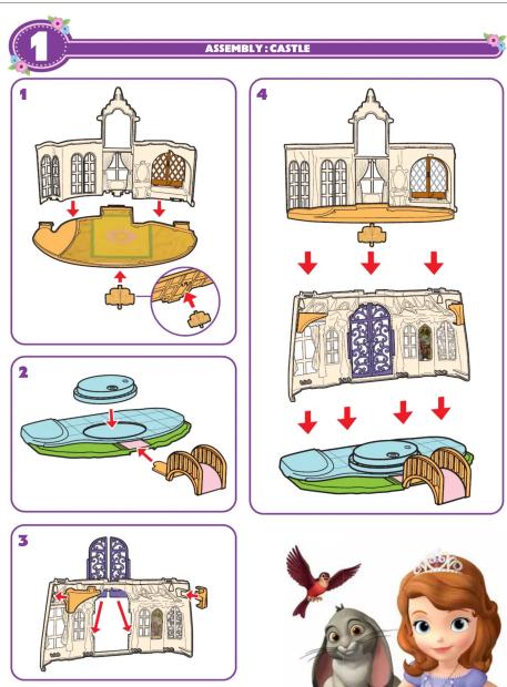 MATTEL Sofia the First Magical Talking Castle - 5