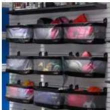Shelves filled with various gift boxes and accessories, no visible text or symbols