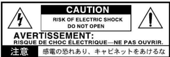 KORG Concert C-6500 - WARNING: - 1