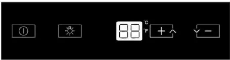 ① 88 °C F + ↑ ✓ -