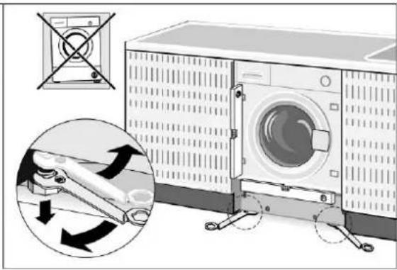 SMEG WMI147C - POSITIONING AND LEVELLING - 4