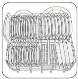 Zanussi-Electrolux ZDF511 - Full load: 12 standard place settings - 3