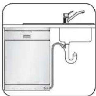 Zanussi-Electrolux ZDF511 - Drain hose - 1