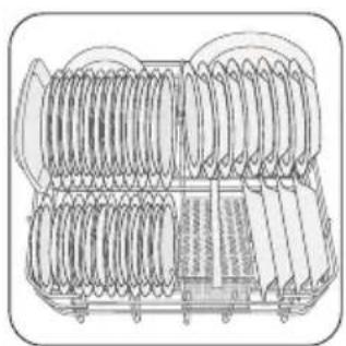 Technical line drawing of a mechanical component with coiled spring-like parts and a central rectangular block (no text or symbols)