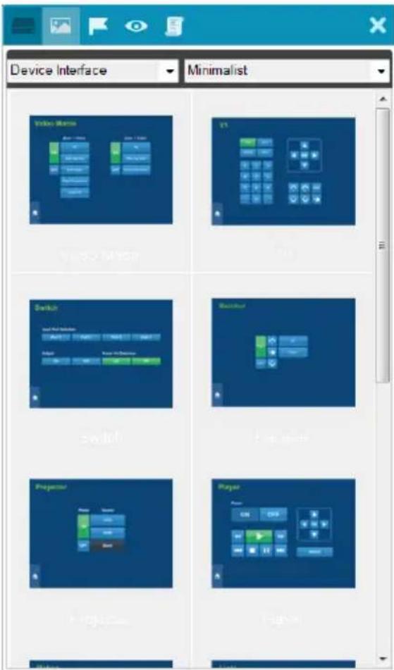 Device Interface Minimalist Video Manager Video Manager Switch Switch Propector Player Monitor