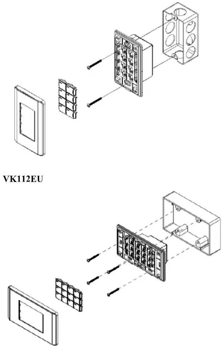 ATEN VK0100 - Layout Examples - 2
