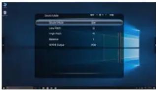 INFOCUS BigTouch INF7510AG - Adjusting the Sound Mode Using the On Screen Display Menu - 3