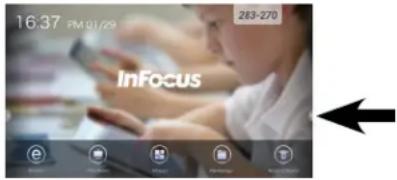 INFOCUS BigTouch INF7510AG - Selecting a Source Using Total Touch Control - 2