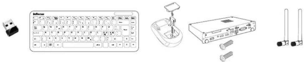 INFOCUS BigTouch INF7510AG - WHAT'S INCLUDED - 3