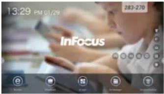 INFOCUS BigTouch INF7510AG - Selecting an Advanced Function Option Using Touch Control - 11