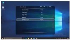 INFOCUS BigTouch INF7510AG - Adjusting the Sound Mode Using the On Screen Display Menu - 6