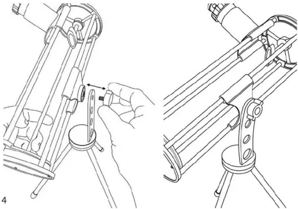 Carson SkeleScope SK-100 - Attaching Telescope To Mount: - 1