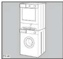 Zanussi-Electrolux TC7103W - Stacking kit (optional accessory) - 1