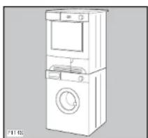Zanussi-Electrolux ZDC5350W - Stacking kit (optional accessory) - 1