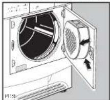 Zanussi-Electrolux TC7114S - Cleaning the door - 1