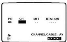 PR 06 CH MFT STATION CHANNEL/CABLE : AV