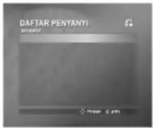 DAFTAR PENYANYI Penyanyi