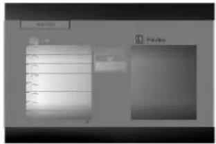 Scanned interface screenshot showing a document with columns and a header labeled 'Paysp' in the corner.