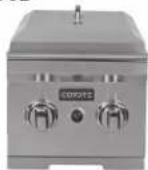 COYOTE CSA1420 - Coyote Dual Side Burner: CDSB (LP/NG) - 1