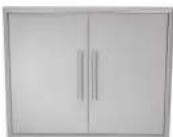 COYOTE CSA1420 - 39" Double Access Doors: CDA2439 - 2