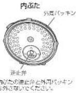 HAIER JJ-M56A - 内釜・内ぶたなど - 2