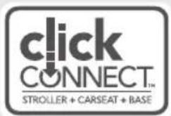 click CONNECT™ STROLLER + CARSEAT + BASE