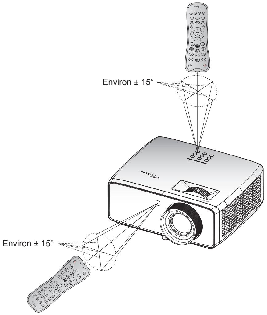 OPTOMA UZ38X - Portée effective - 1