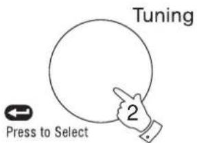 Tuning Press to Select 2
