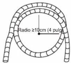 Radio ≥10cm (4 pulg)