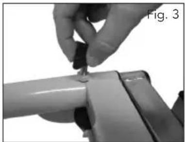 Ozito MSS-003 - Fitting the Extension Bar Locking Knobs - 1