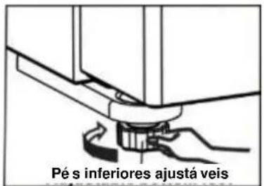 Diagram of a refrigerator interior with numbered compartments for identification