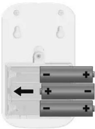 OLYMPIA Vibration Sensor - Inserting the Batteries - 1