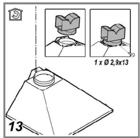 1 x Ø 2,9x13 13