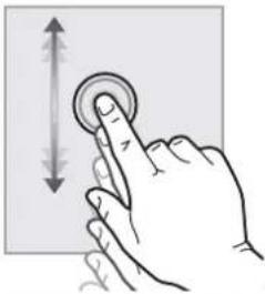 BLACKBERRY Evolve - How to use the touchscreen control panel - 3