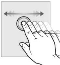 BLACKBERRY Evolve - How to use the touchscreen control panel - 2
