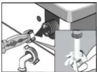 FAGOR 3FE-8414IT - Clean the water supply valve - 2
