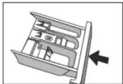 FAGOR 3FE-8414IT - Clean the detergent drawer - 2