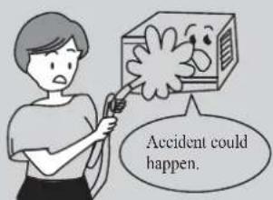 Accident could happen.